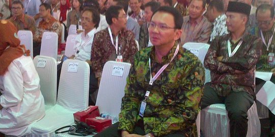 Ahok: Kata Ibu Megawati, kalau kerja baik pasti didukung PDIP