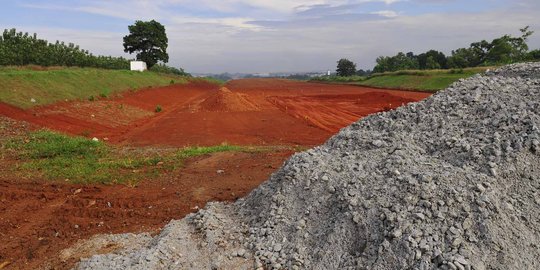 Hampir setahun dibangun, progres tol Palindra baru 11,26 persen