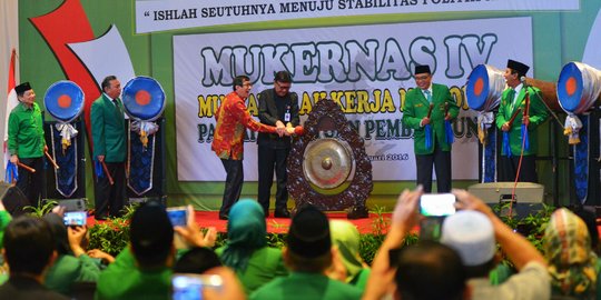 Hasil Mukernas PPP: Emron Pangkapi jadi Plt Ketum, muktamar April
