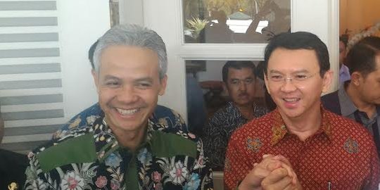 Ajak istri ke Balai Kota, Ganjar bilang 'sudah dimarahi Ahok'