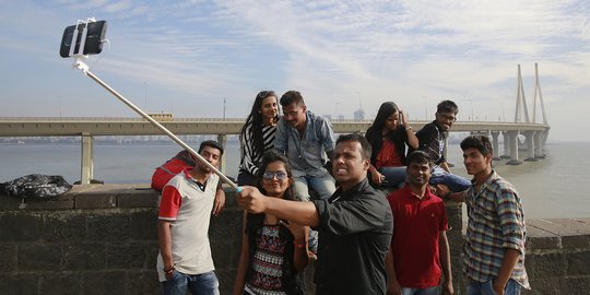 Kota Mumbai melarang warga selfie di lokasi rawan