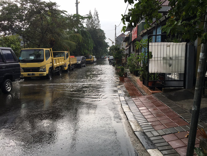 banjir di kelapa gading