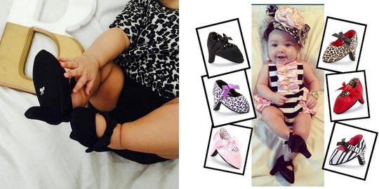 High Heels ini dibuat khusus untuk dipakai bayi