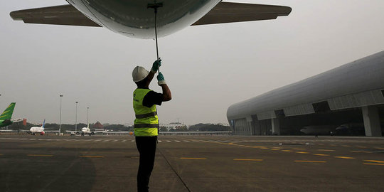 Serpihan kerangka manusia ditemukan di Bandara Soekarno-Hatta