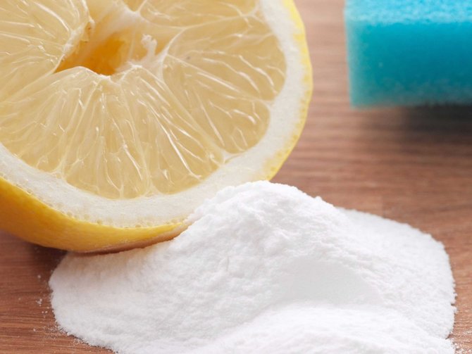 ilustrasi lemon dan gula
