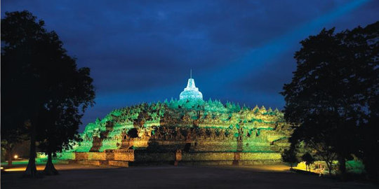 Menakjubkan! Bangunan indah ini hasil perpaduan budaya Hindu-Buddha