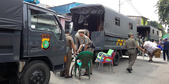 Jelang eksekusi, listrik kawasan Kalijodo dipadamkan