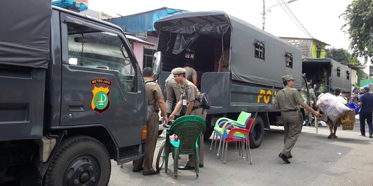 5.600 Personel TNI, Polri dan Pol PP amankan pembongkaran Kalijodo