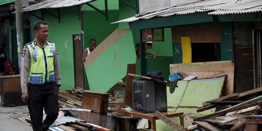 Ini pengalihan arus di sekitar lokasi penertiban Kalijodo