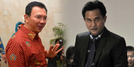 Emil mundur, Yusril galang kekuatan untuk head to head dengan Ahok