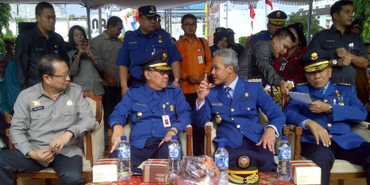 Ganjar ingin Dinas Pemadam Kebakaran dan BPBD dilebur jadi satu