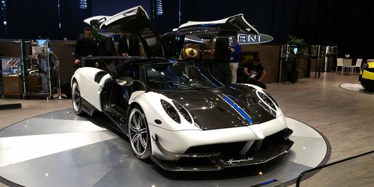 Pagani Huayra BC siap 'goyang' lantai pameran Geneva Motor Show 2016