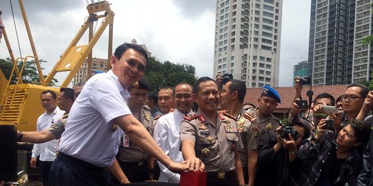 Pemprov DKI bangun gedung parkir 8 lantai di Polda Metro Jaya