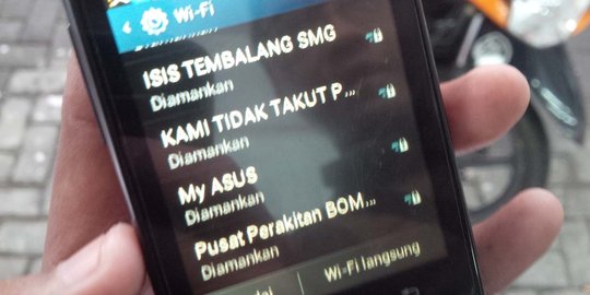 Polda Jateng periksa 2 orang terkait kode Wi-Fi radikalisme