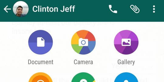 Dapat update, kini bisa kirim dokumen di WhatsApp