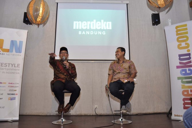ridwan kamil di launching merdeka bandung