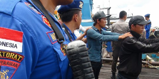 2 Kapal nelayan Vietnam berbendera Indonesia curi ikan di Natuna