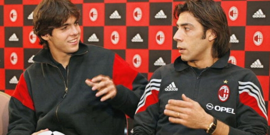 Di Milan, Kaka belajar dari profesor Rui Costa