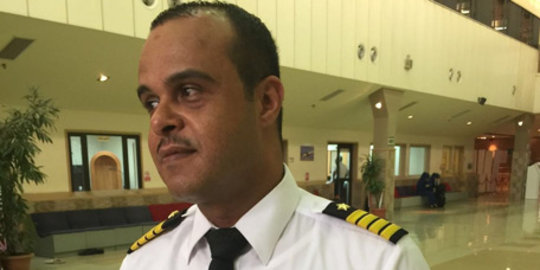 Pilot Saudi tewas saat mendaratkan pesawat, penumpang panik