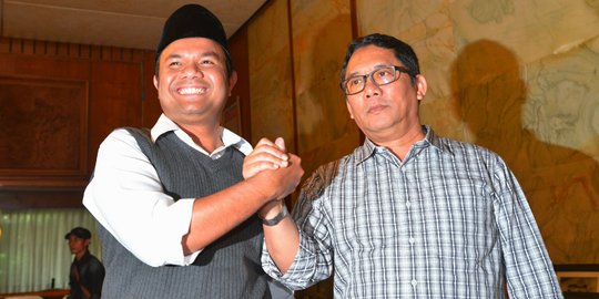 Minta restu, bakal Cagub DKI Muhammad Idrus sambangi Boy Sadikin