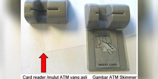 Kamera pengintai di Mesin ATM