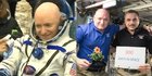 Setahun di luar angkasa, astronot ini rindu sentuhan manusia