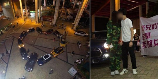 lamar pacar dengan 11 mobil mewah