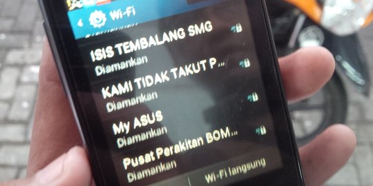 Polisi periksa 4 orang terkait nama 'wifi' ISIS di Tembalang