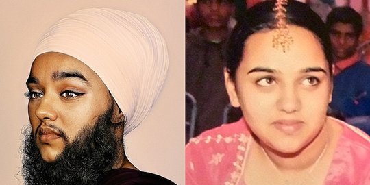 Meski berjanggut, wanita ini percaya diri tampil di catwalk dunia