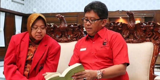 PDIP Surabaya minta Risma tak terpengaruh isu Pilgub DKI