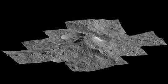 Misterius, 'kubah' ini ditemukan di Planet Ceres