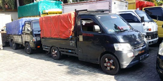 Bawa 440 karung bawang merah ilegal, 2 sopir dibekuk polisi