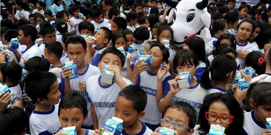 Kebiasaan 'nyusu' orang Indonesia paling rendah di ASEAN