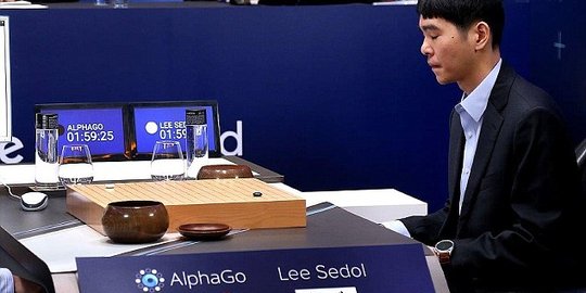 Komputer Google sukses kalahkan grandmaster catur China 'Go' 2 kali!