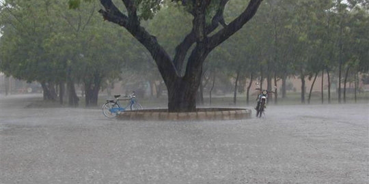 Ilmuwan: pemanasan global akan picu hujan besar dan banjir bandang