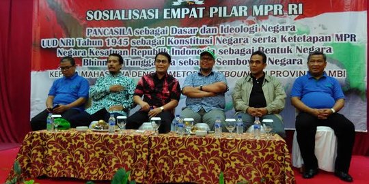 Hadapi MEA, MPR sosialisasi 4 pilar Kebangsaan ke Mahasiswa Jambi