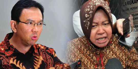 Belum tarung, Ahok dan Risma sudah saling bantah soal mahar politik