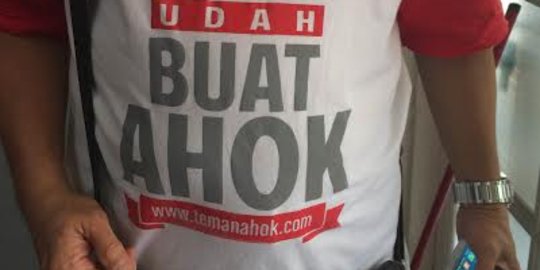 Dukung Ahok, fans di Belanda minta dibelikan baju TemanAhok