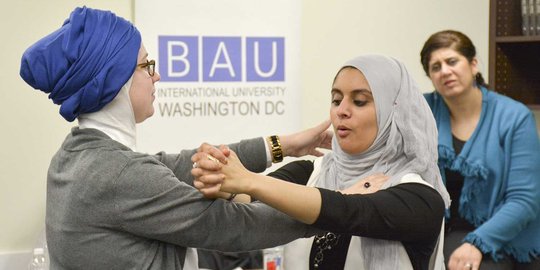 Wanita muslim di Washington dibekali seni beladiri