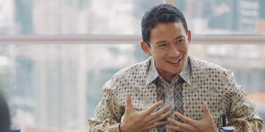 Bahas Pilgub DKI, Sandiaga dan Ridwan Kamil saling sanjung