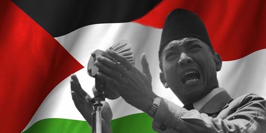 Bagi Soekarno, Palestina harus merdeka dari penjajahan Israel