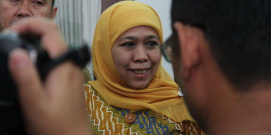 Khofifah minta pemda di Jatim jamin ada beras di lokasi banjir