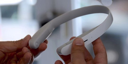 SONY Concept N: headphone futuristik yang tak butuh sentuh telinga