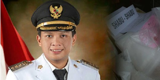 Tiba di BNN, Bupati Ogan Ilir tutupi wajah pakai topi