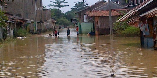 Banjir di Kabupaten Bandung tahun ini yang terparah