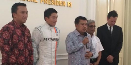 JK bakal telepon pengusaha agar mau sponsori Rio Haryanto