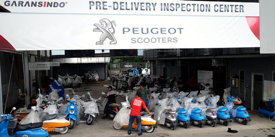 Peugeot Scooters siap meluncur ke konsumen Indonesia