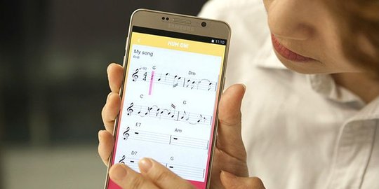 Tak perlu jadi musisi, aplikasi Samsung ini ubah senandung jadi lagu