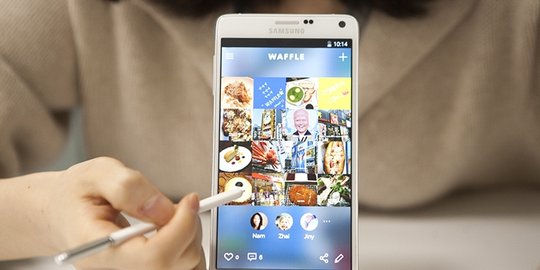 Waffle: jejaring sosial unik berbasis 'photo grid' dari Samsung