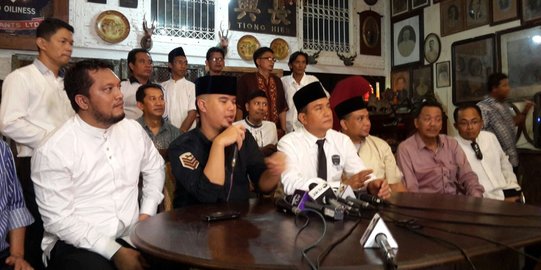 Dhani klaim direstui Nirwan Bakrie maju bersama Yusril lawan Ahok